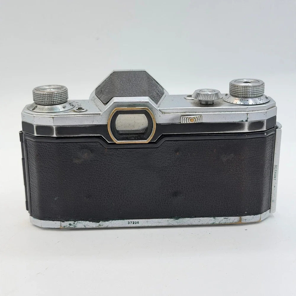 Contax D Zeiss Ikon VEB 35mm SLR Film Camera Body East Germany Vintage M42 Mount